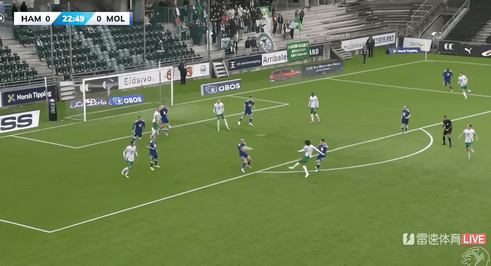 ⚽挪超半场:罗兹首开记录,贝拉沙扳平,汉坎暂1-1莫尔德